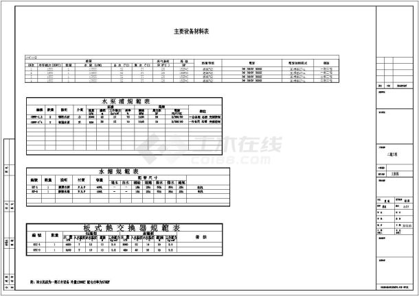 [江苏]50000㎡五层厂房空调通风设计施工图-图二