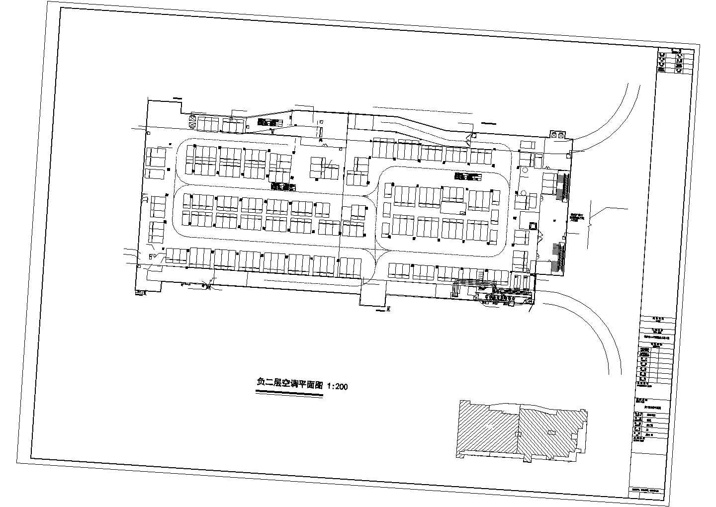 [长沙]34426㎡二层地下商场空调通风全套设计施工图(详图丰富)