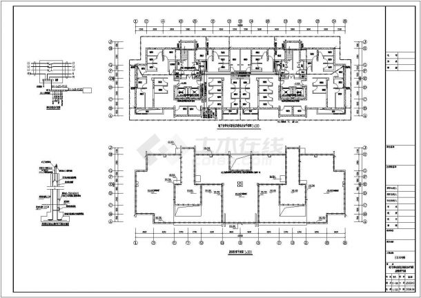 某三十三层纯住宅楼电气设计施工图-图一