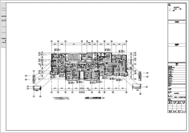 [内蒙古]41525㎡二十层商住楼通风与采暖设计施工图-图二
