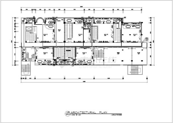 石龙惠斯顿某五层框架结构幼儿园给排水设计图纸-图二