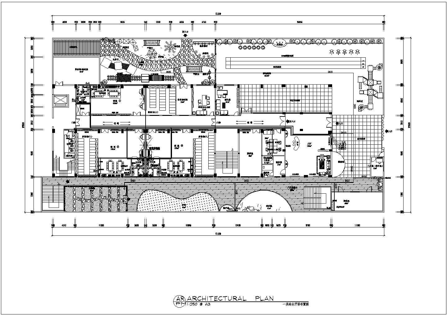 石龙惠斯顿某五层框架结构幼儿园给排水设计图纸