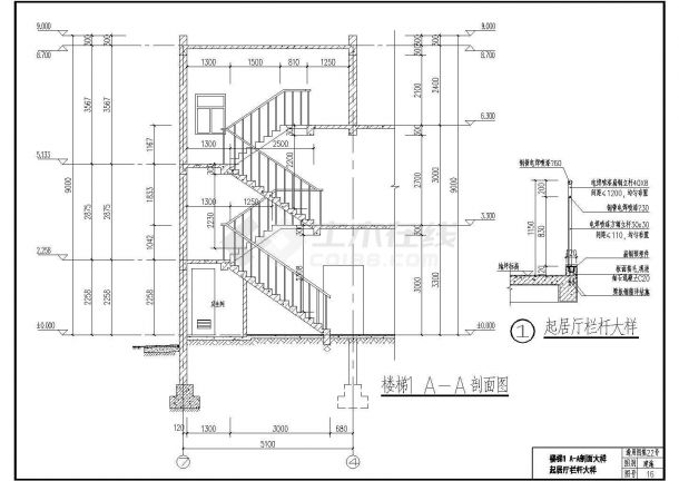重庆2层砖混双拼别墅建筑及水电设计施工图-图二