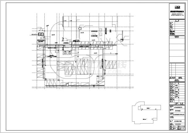 [江苏]19220㎡六层教学楼全套水暖电施工设计图-图一