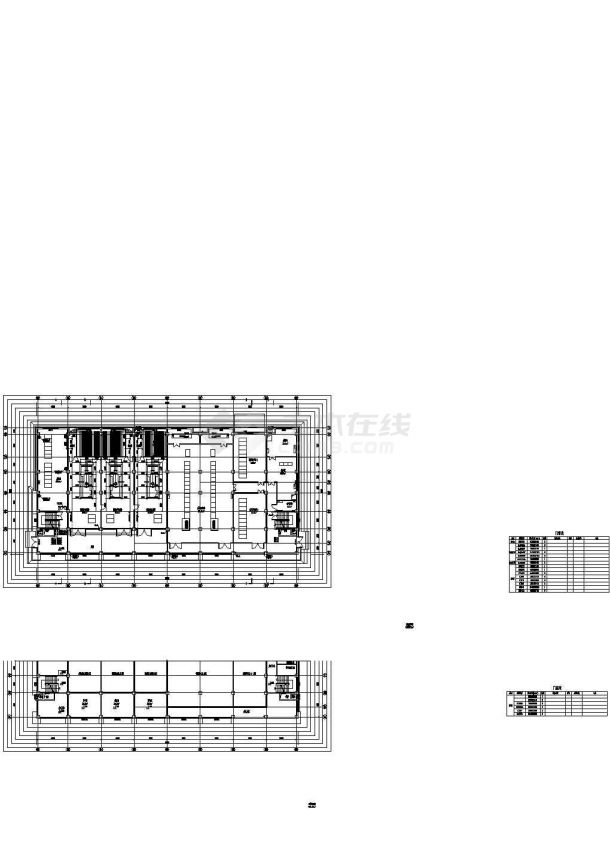 [云南]11603㎡数据中心水暖专业全套设计施工图（动力机房制冷机房）-图一