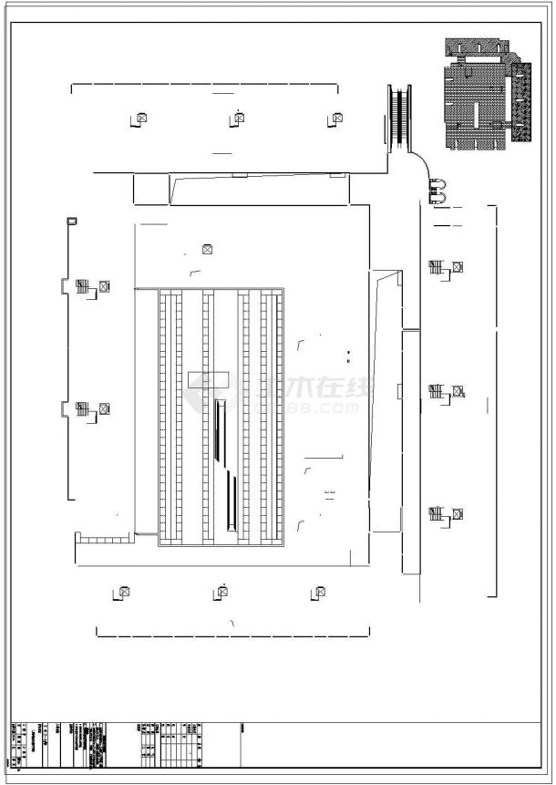 [浙江]三万平七层商住建筑水暖施工图（太阳能热水）-图二