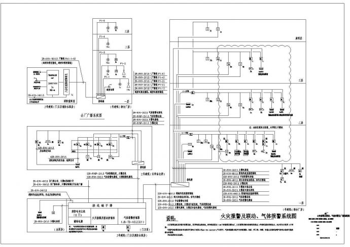 苏州某船用设备公司厂房智能化弱电系统施工图_图1