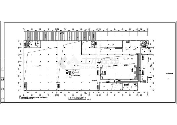 车间厂房净化及舒适性空调系统设计施工图（含空压制氮系统）-图一
