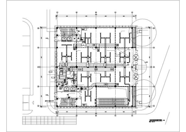 [辽宁]6351㎡四层商场及车库空调防排烟系统设计施工图（甲级设计院）-图一