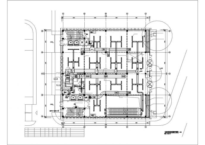 [辽宁]6351㎡四层商场及车库空调防排烟系统设计施工图（甲级设计院）_图1