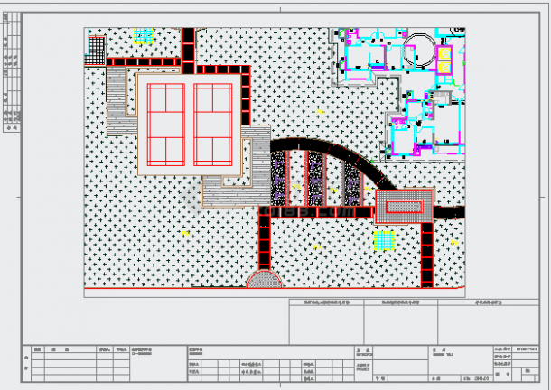 【长沙】现代风格保障房住宅区景观工程全套施工图（共43张）-图二