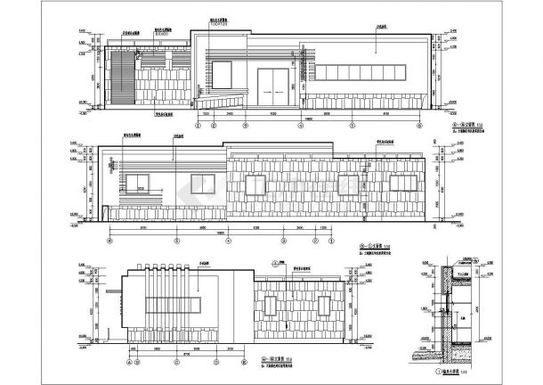 [山东]旅游景区大型水冲公厕水施工图（消防设计）-图二