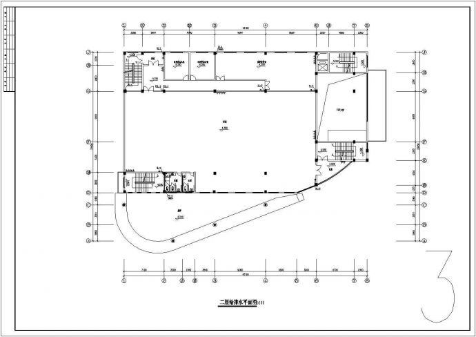 多层电影院给排水、消防及自动喷水灭火系统设计图_图1