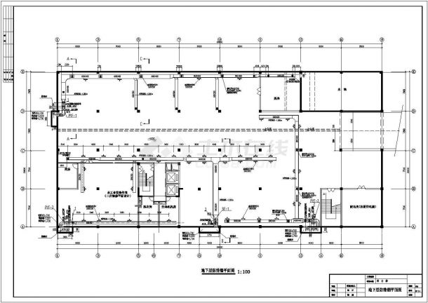 5层综合大楼散热器采暖系统设计施工图-图一