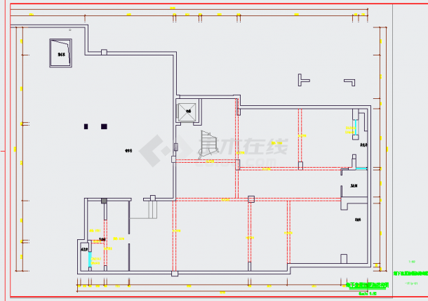 [福建]三层别墅住宅空调系统设计施工图（含建筑、结构、水电、报价）-图一