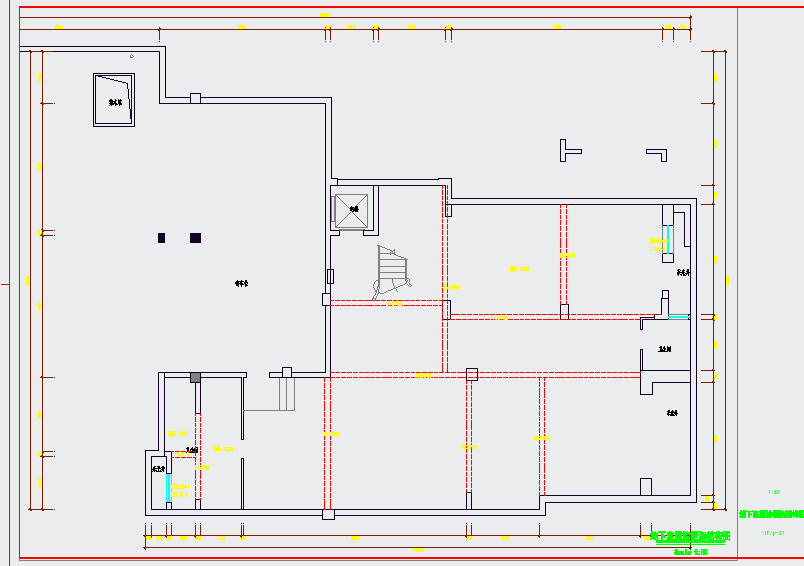 [福建]三层别墅住宅空调系统设计施工图（含建筑、结构、水电、报价）