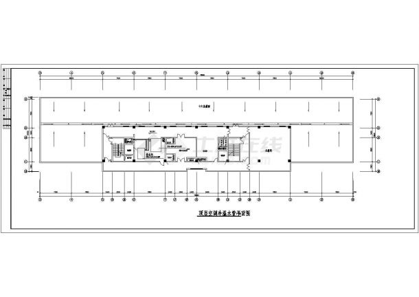 16层甲级设计院大厦空调系统设计施工图（含人防冷温水管道系统）-图二