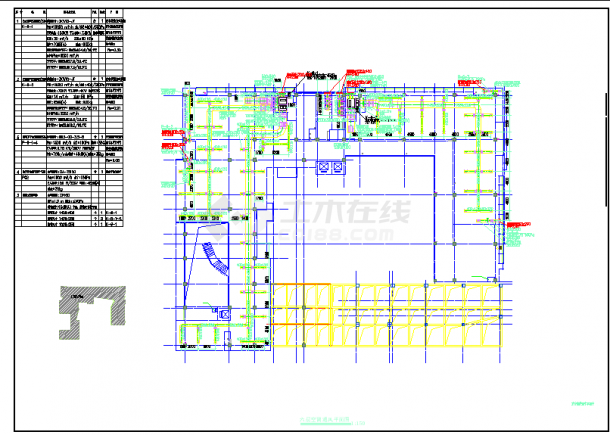 [江苏]19200㎡六层综合建筑空调系统设计施工图（座椅送风）-图二