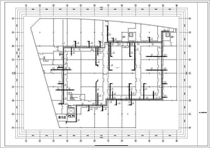 [广东]47478㎡三层建材商贸城空调系统设计施工图（CAV系统VAV系统）_图1
