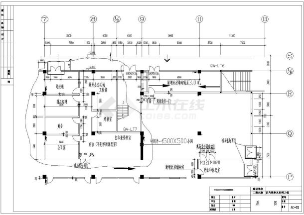[无锡]400㎡千级无尘室空调系统设计施工图-图一