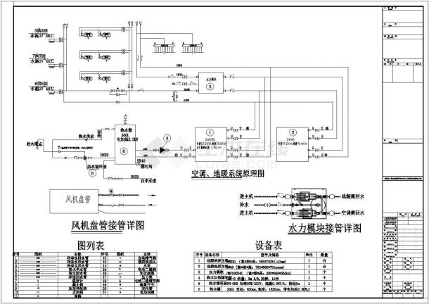 [上海]二层住宅项目地源热泵空调系统设计施工图-图二