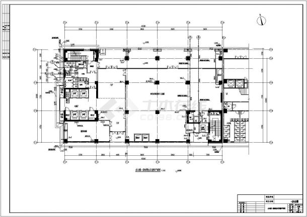 [海南]22985㎡二十一层写字楼全套设计施工图（水、暖、电）-图一