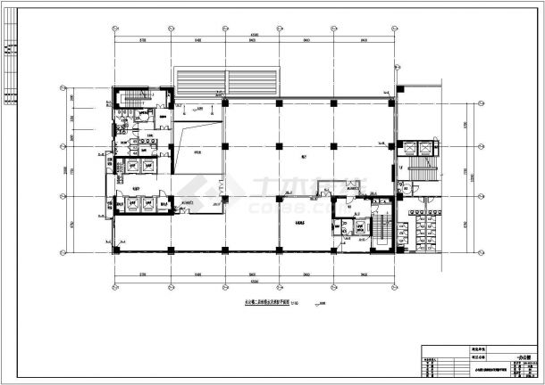 [海南]22985㎡二十一层写字楼全套设计施工图（水、暖、电）-图二