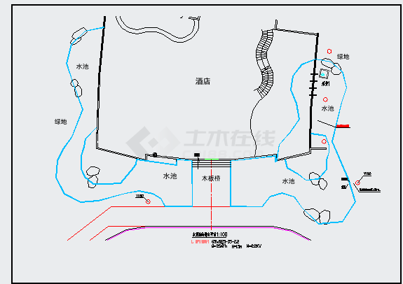 [海南]高档滨海小区景观规划设计施工图-图二