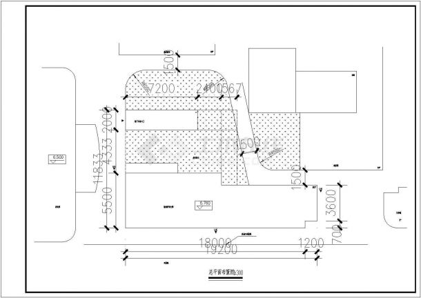 【安徽省】八层酒店建筑施工图（共8张cad图纸）-图一