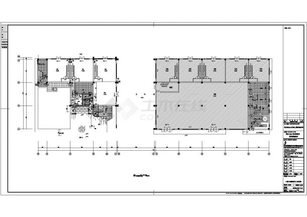 苏州四层框架结构酒店室内装修设计施工图-图二