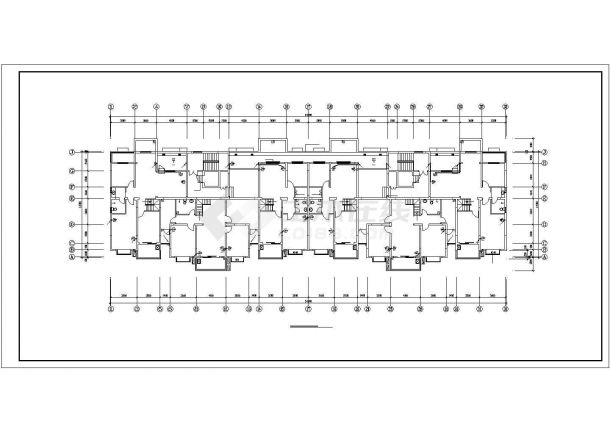 某高层钢筋混凝土结构住宅楼电气施工图（含人防，28张图纸）-图二