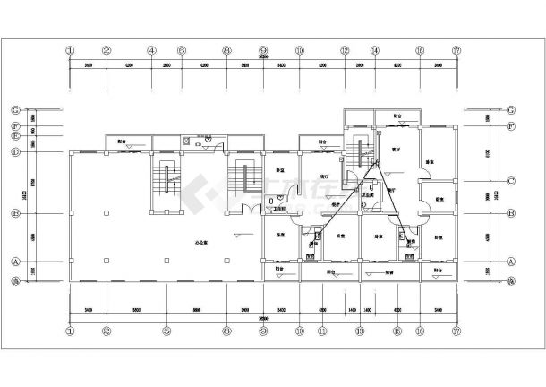 某五层钢筋混凝土结构商住楼电气施工图（含电气设计说明）-图二