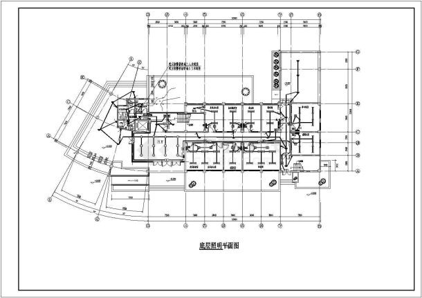 某地五层实验楼强弱电施工全套图纸-图一