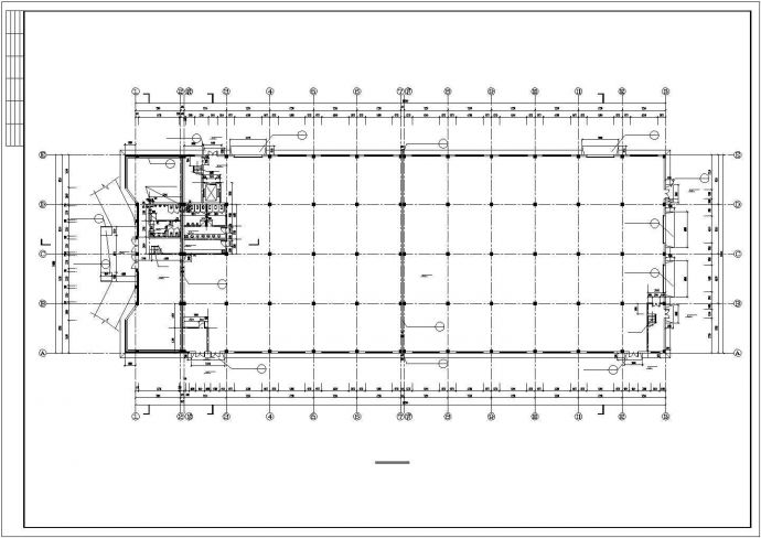 【浙江省】三层标准厂房建筑施工图，共9张图_图1