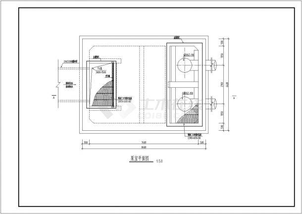某32寸桩基础泵站结构设计图(含计算书)-图一