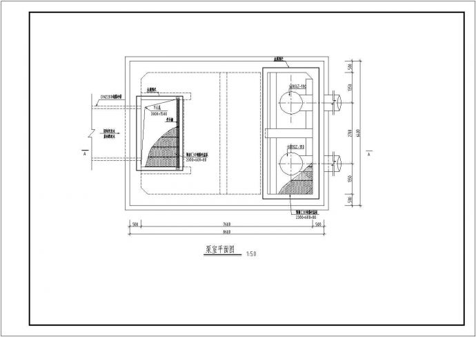 某32寸桩基础泵站结构设计图(含计算书)_图1