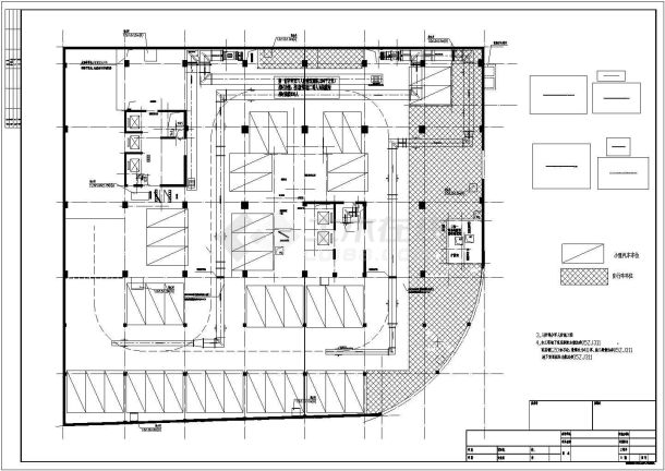 【广东】13层商业综合楼空调及通风排烟系统设计施工图（含软件版水力计算）-图一