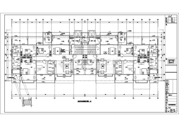 【广东】住宅楼地下车库及设备用房通风排烟设计施工图（含给排水专业系统设计）-图一