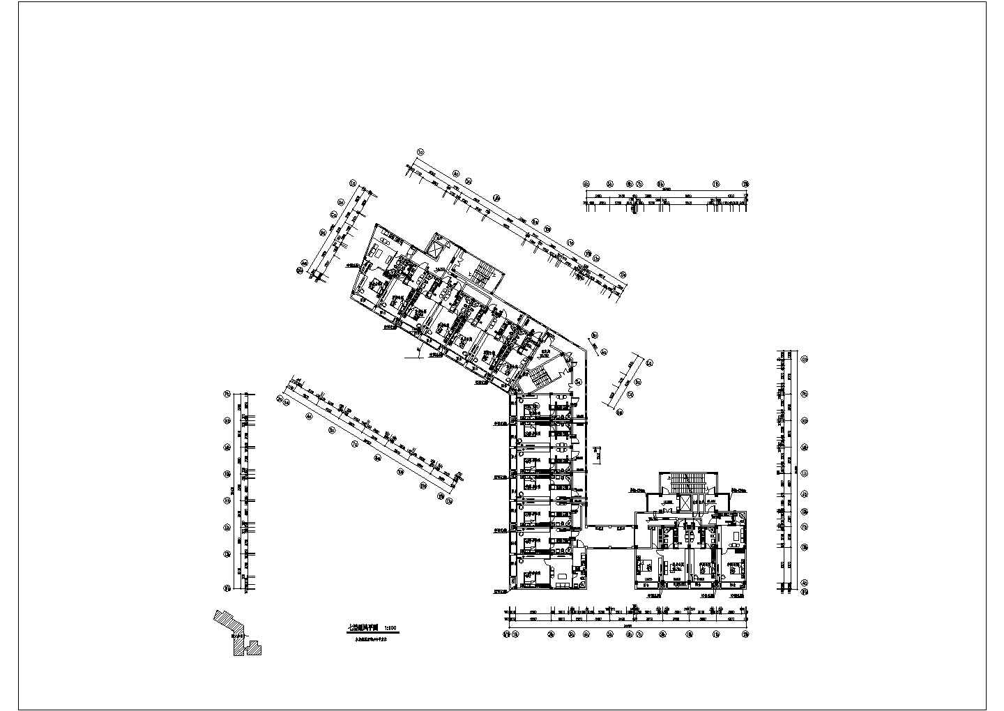 武夷水岸家园十层单身公寓封闭厨房通风设计图