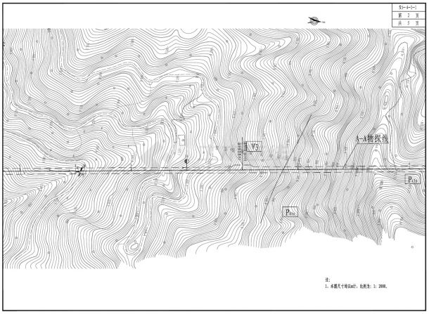 【湖南】双向两车道隧道设计施工图纸（土建设计、预留预埋设计部分）-图二