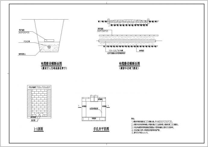 【江西】市民广场景观工程设计施工图_图1