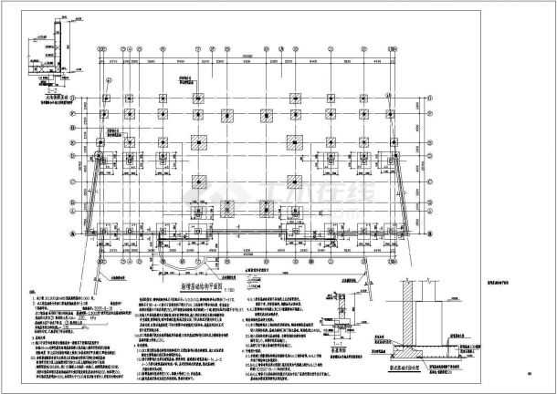 【无锡】地上一层某陈列馆搭建结构设计图，共8张-图二