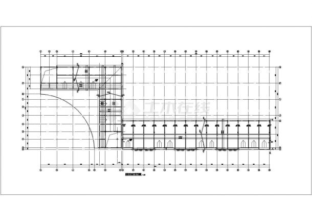 【徐州】某三层沿街门面房结构设计施工图（条形基础）-图二