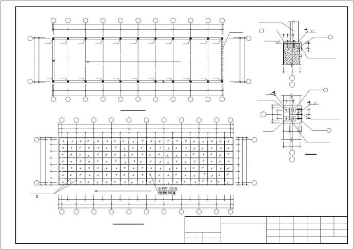 【山东】地下车库入口钢结构施工图（含设计说明）_图1