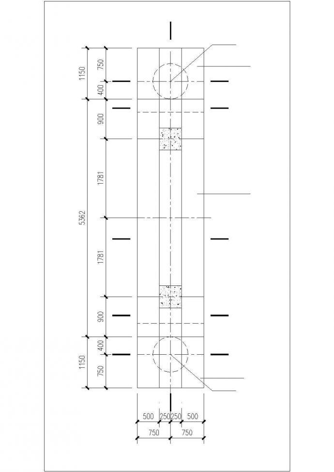 【祁连山】某水泥厂皮带通廊加固设计图（共7张）_图1