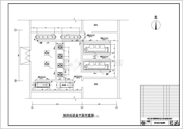 某四层综合商场全套空调设计施工图纸-图二