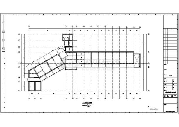 某六层教学楼结构加固设计图（共21张图）-图一