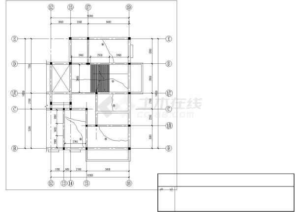 某楼板裂缝修补加固结构设计图（共3张图）-图二