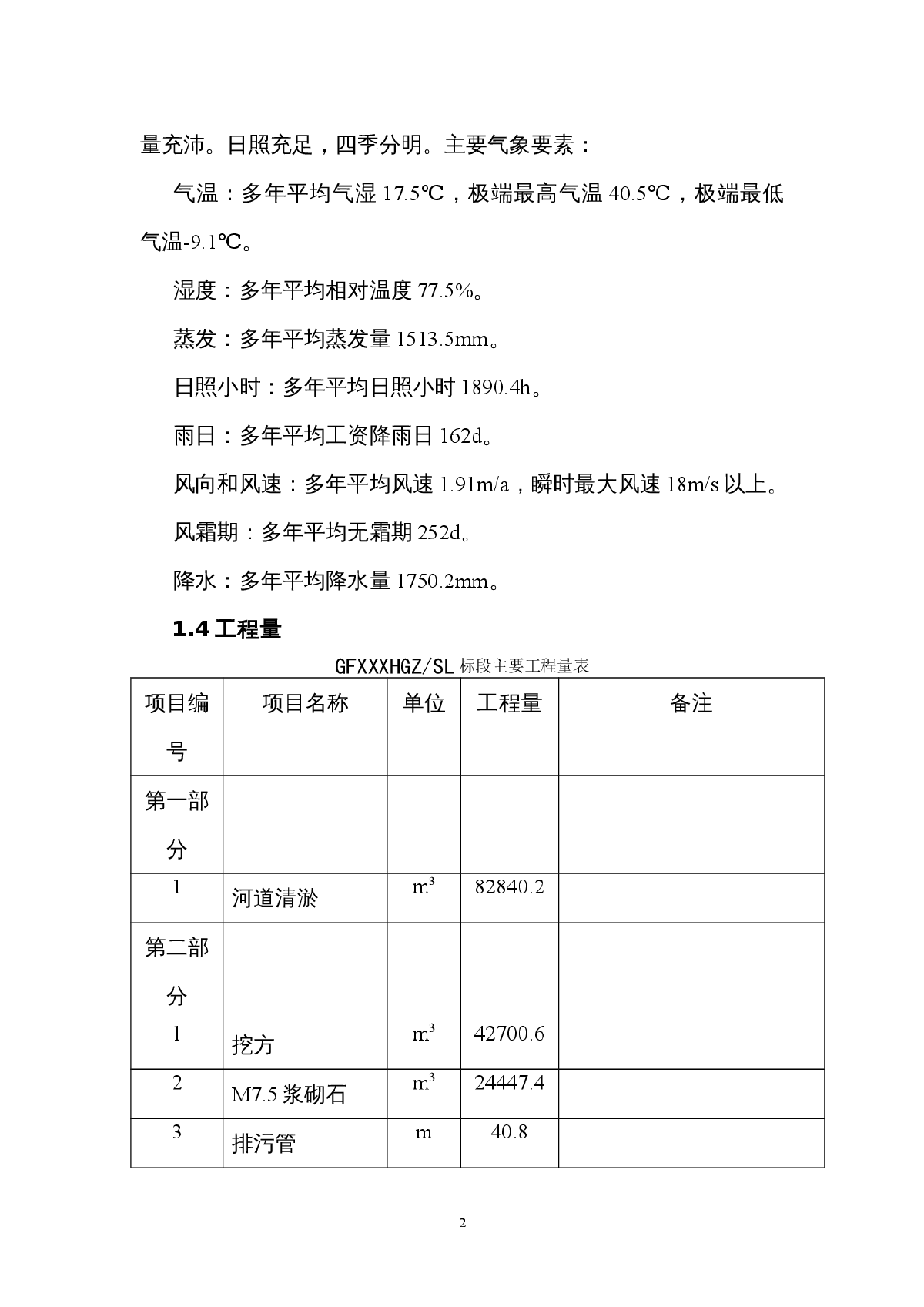 某河防洪堤与拦河坝施工组织设计方案-图二