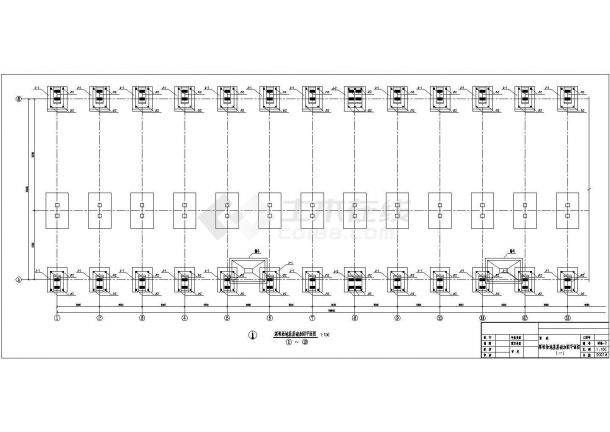 某锅炉房煤堆场加固结构设计图（独立基础，共7张）-图二